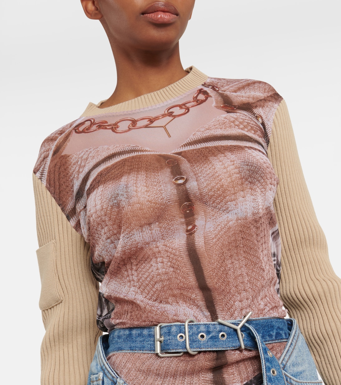 X Jean Paul Gaultier Pullover Trompe l'œil | Y/Project