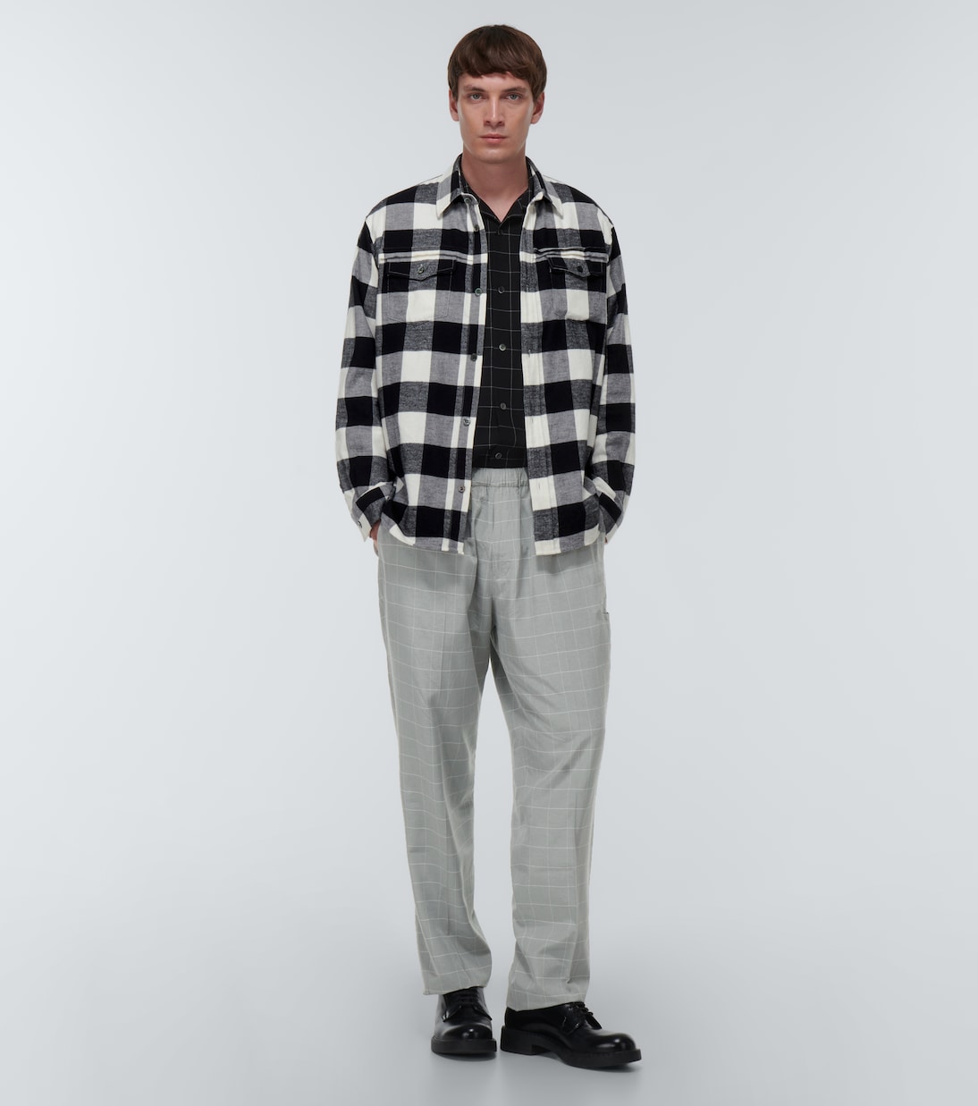 Checked cotton shirt | Undercover