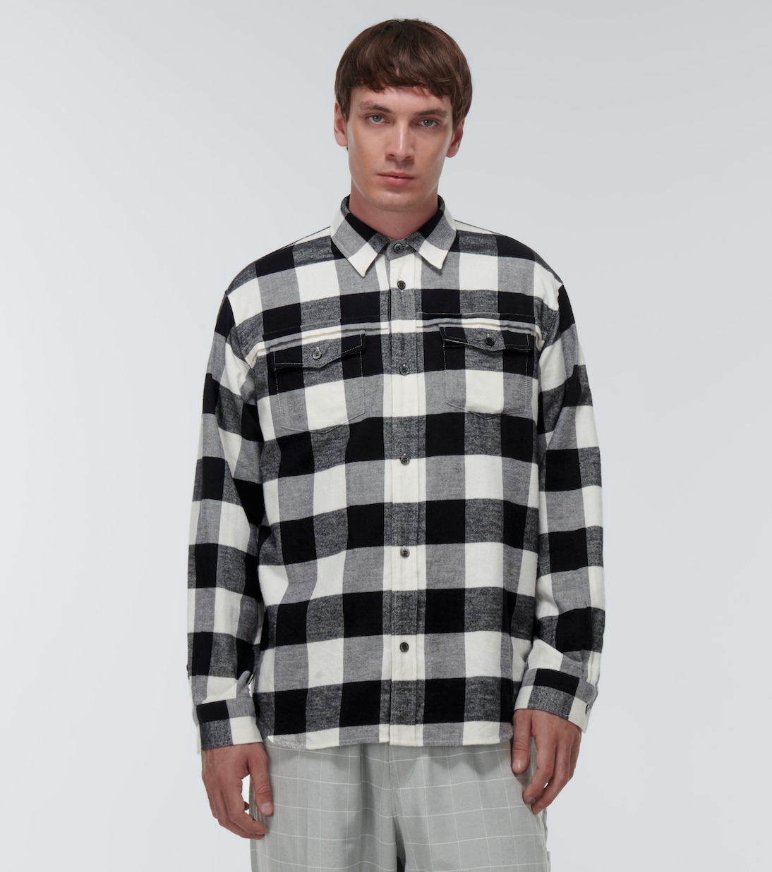 Checked cotton shirt | Undercover