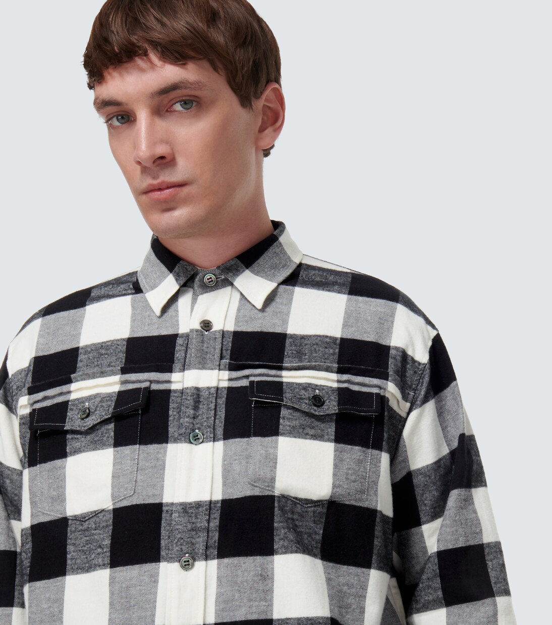 Checked cotton shirt | Undercover
