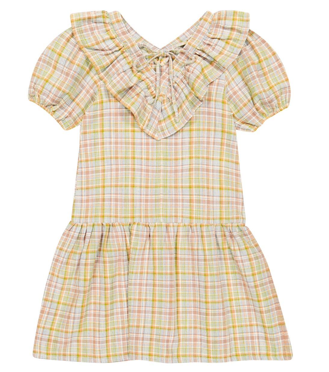 Robe Constanza en coton à carreaux | The New Society