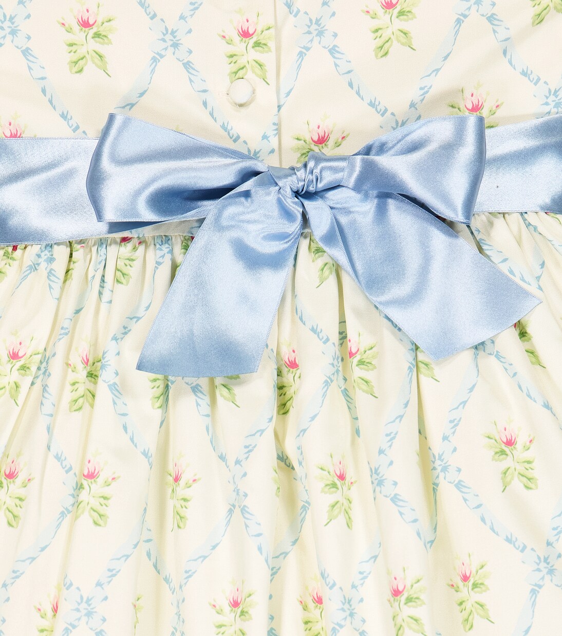 Printed cotton and silk dress | Polo Ralph Lauren Kids