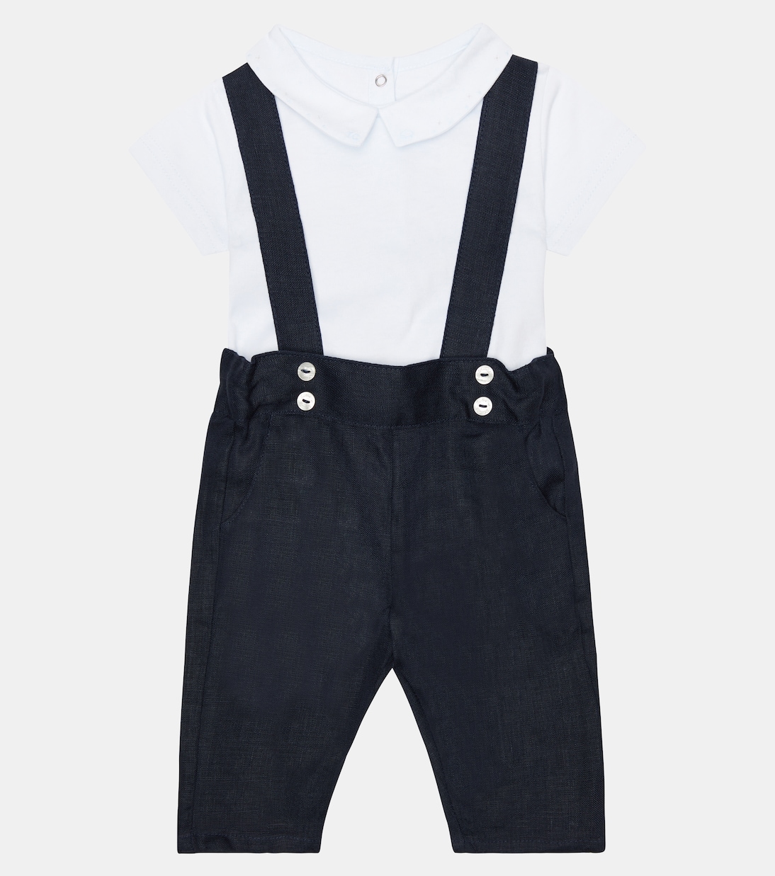 Baby bodysuit and overalls set | Tartine et Chocolat