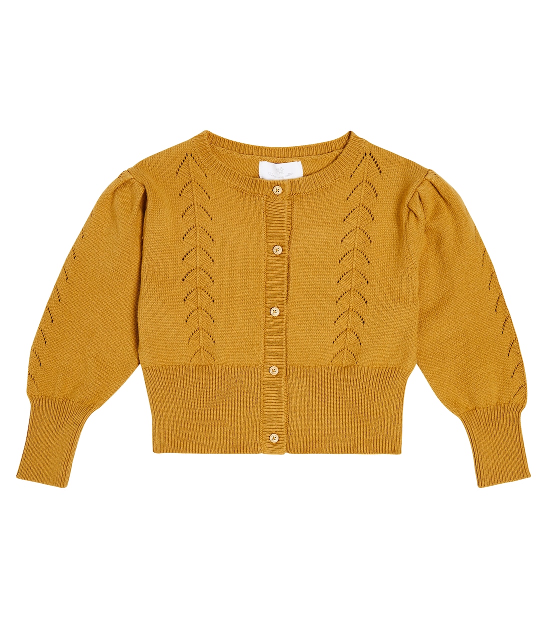 Francesca cotton-blend cardigan | C'era Una Volta