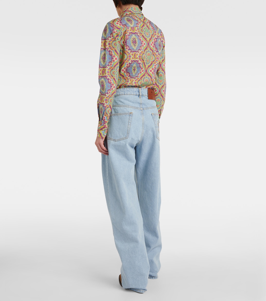 Wide-leg jeans  | Etro