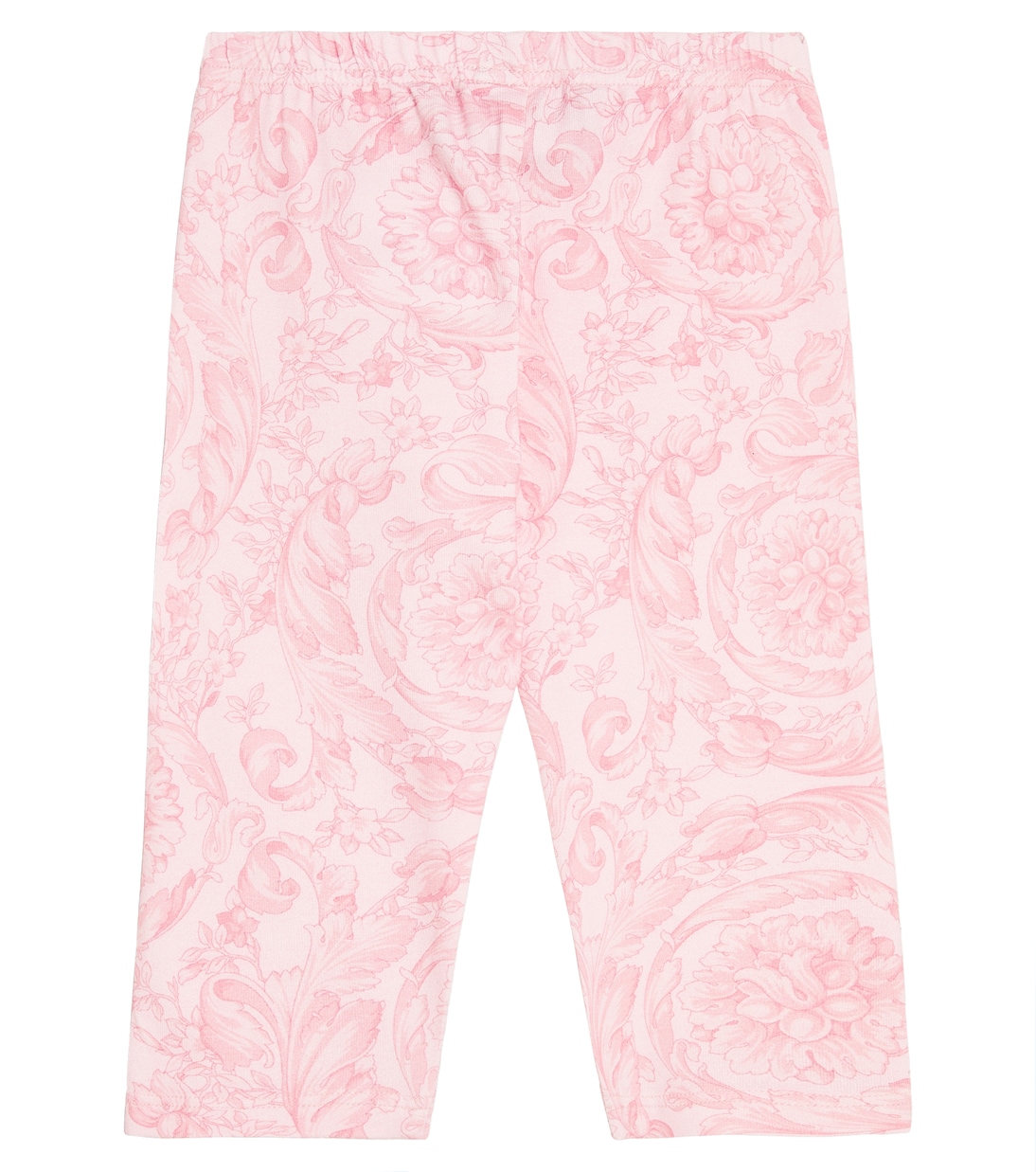 Baby Barocco cotton-blend leggings | Versace Kids