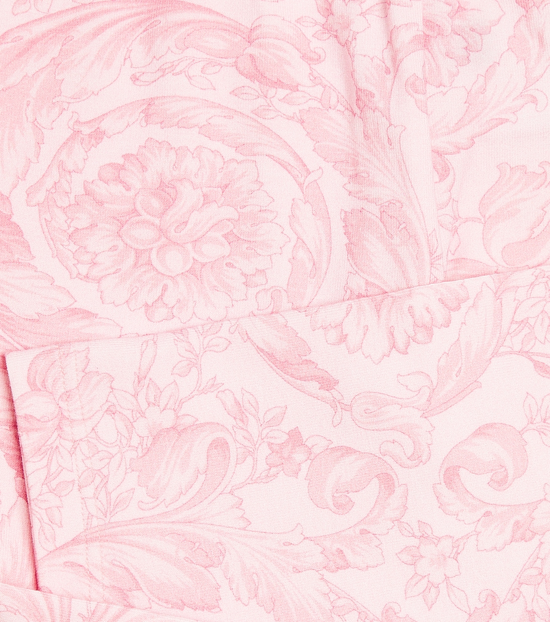 Baby Barocco cotton-blend leggings | Versace Kids