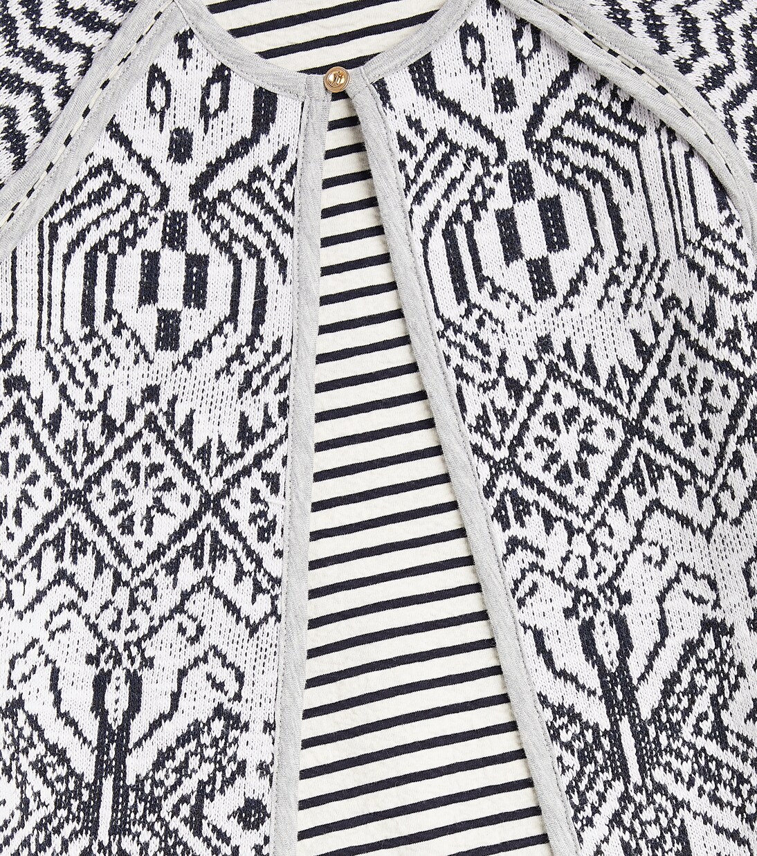 Reversible cotton-blend jacquard jacket | Scotch & Soda Kids