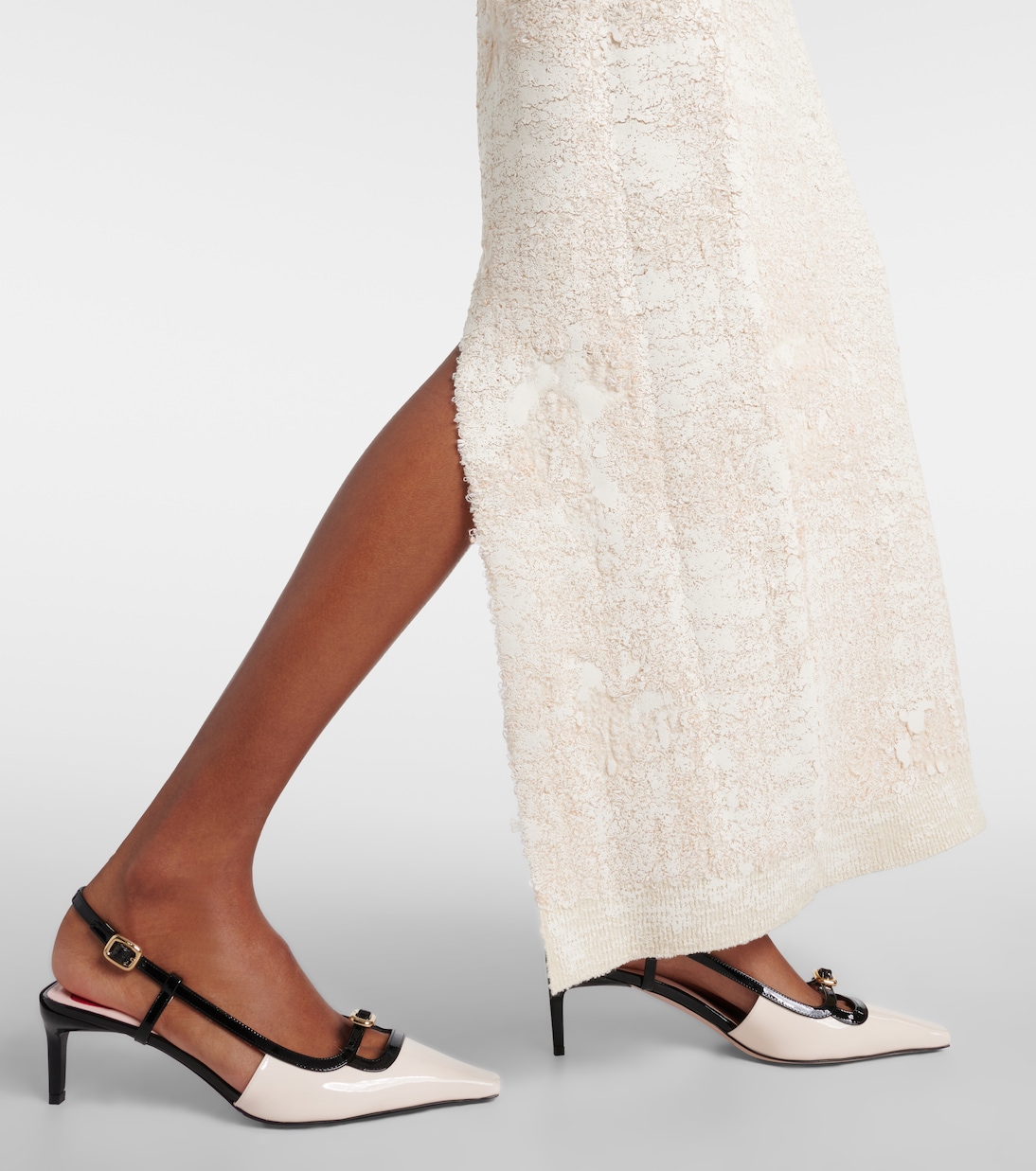 Viv’ Canard patent leather slingback pumps | Roger Vivier