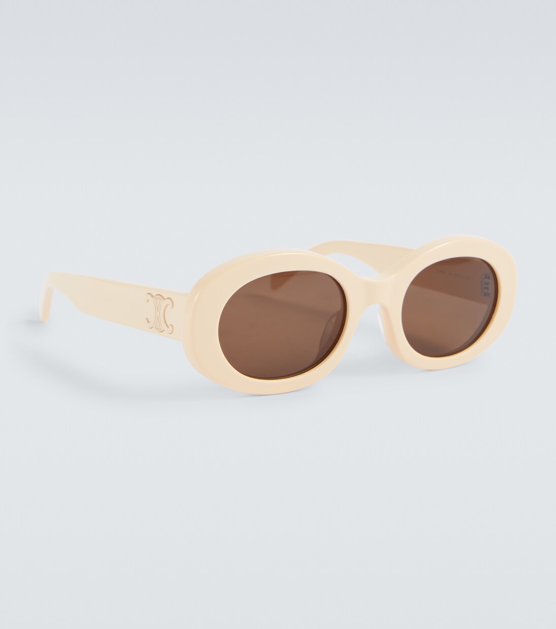 Triomphe 01 oval sunglasses | Celine Eyewear