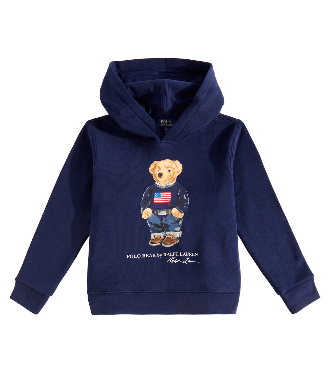Polo Bear cotton-blend hoodie | Polo Ralph Lauren Kids