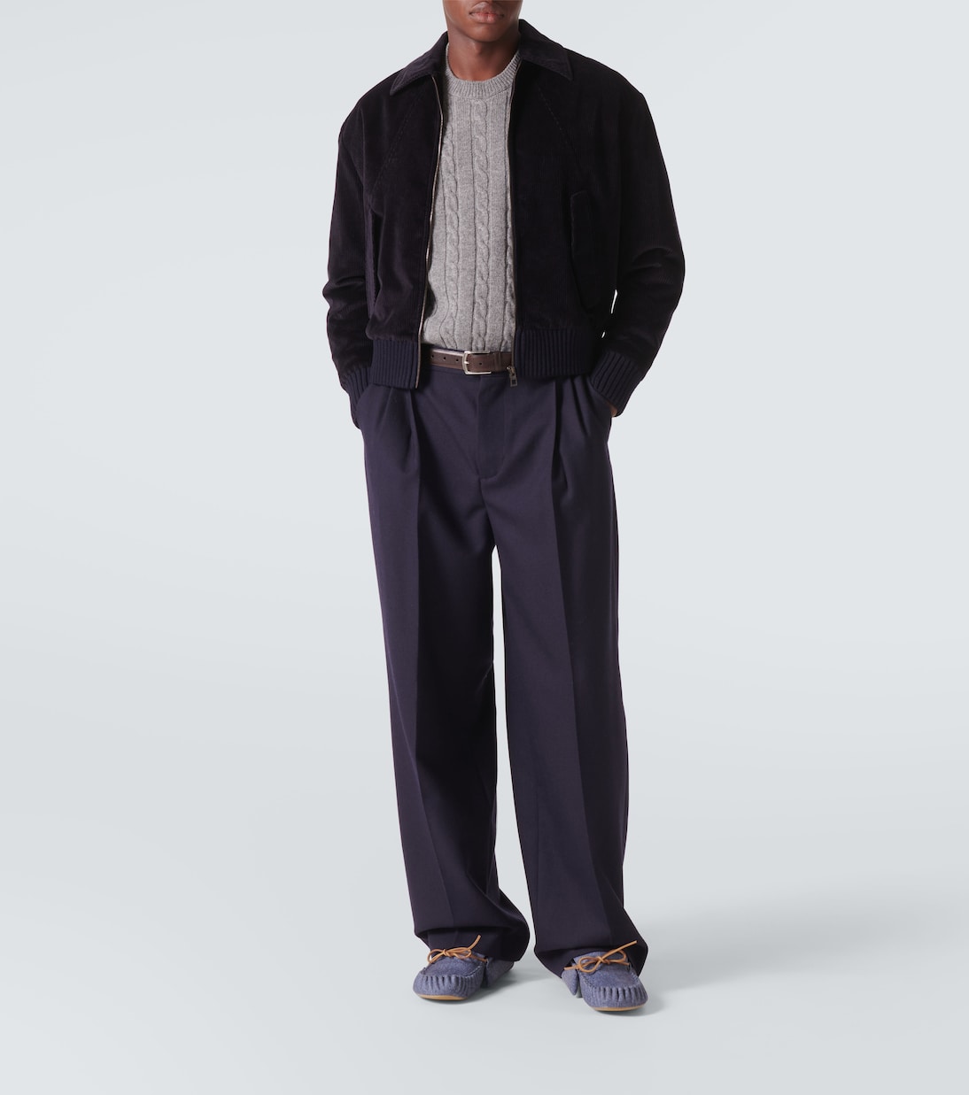 Denim moccasins | JW Anderson