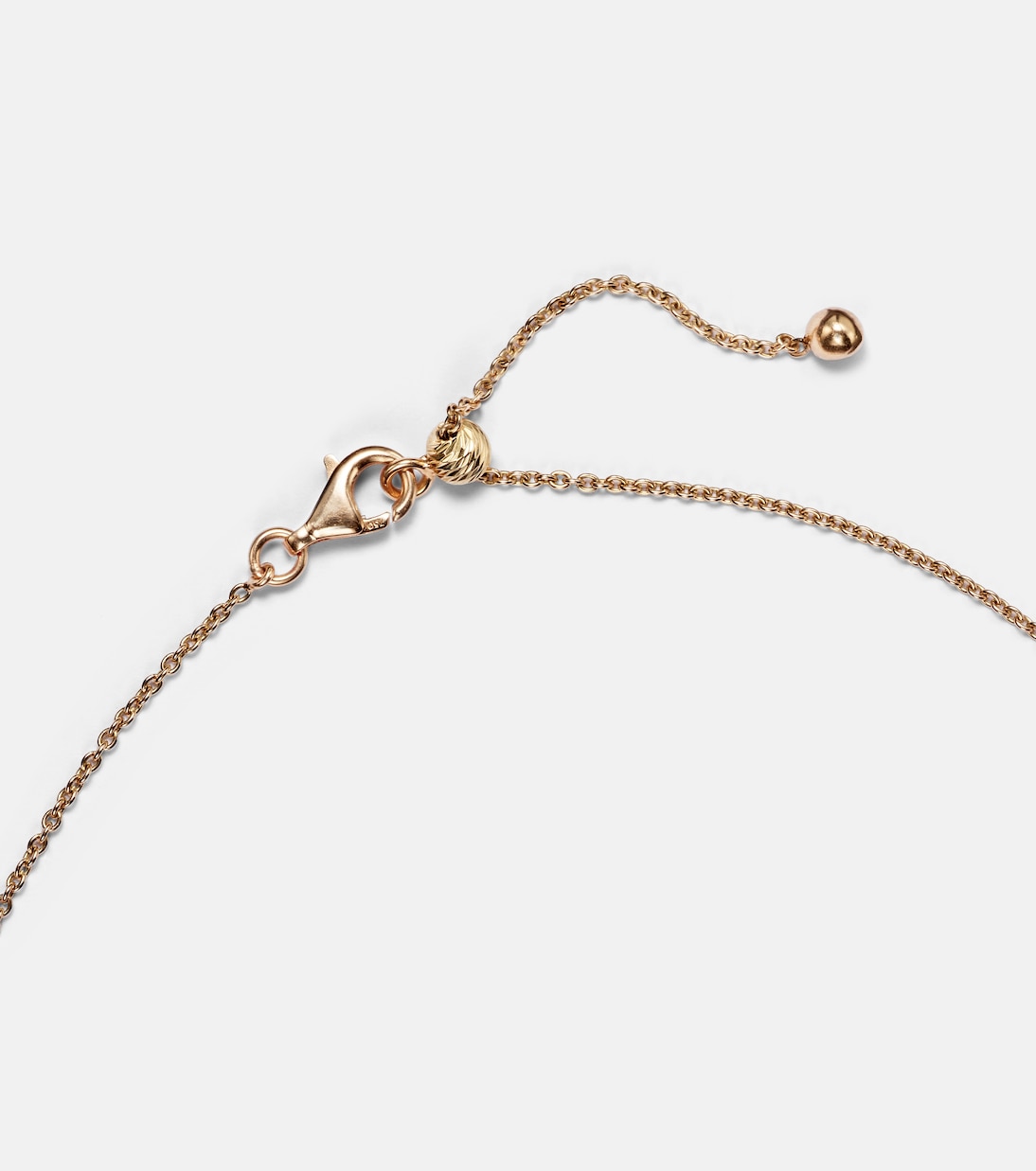 Choker en or rose 18 ct, rubis et diamants | Kamyen