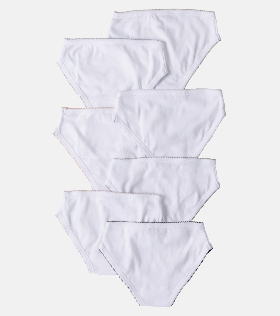 Set of 7 cotton jersey briefs | Bonpoint