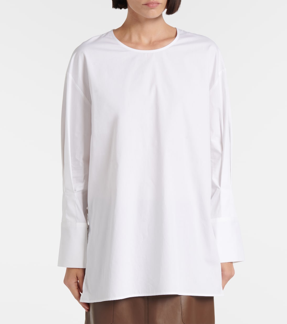 Set blouse et pull sans manches en coton mélangé | Joseph