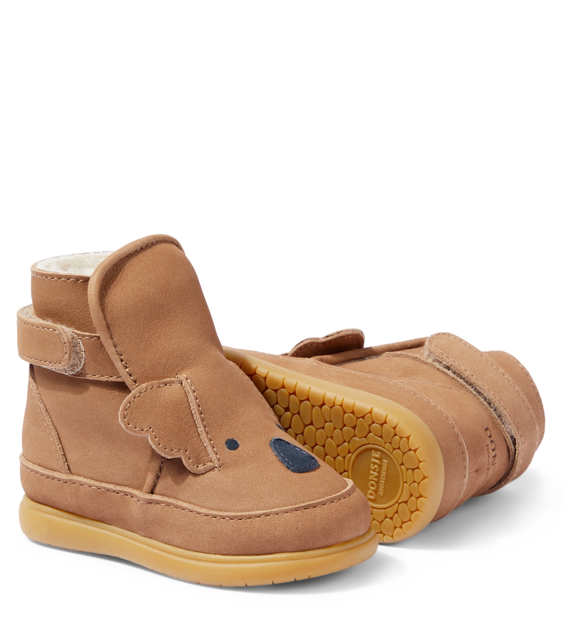 Baby Dubu leather booties | Donsje