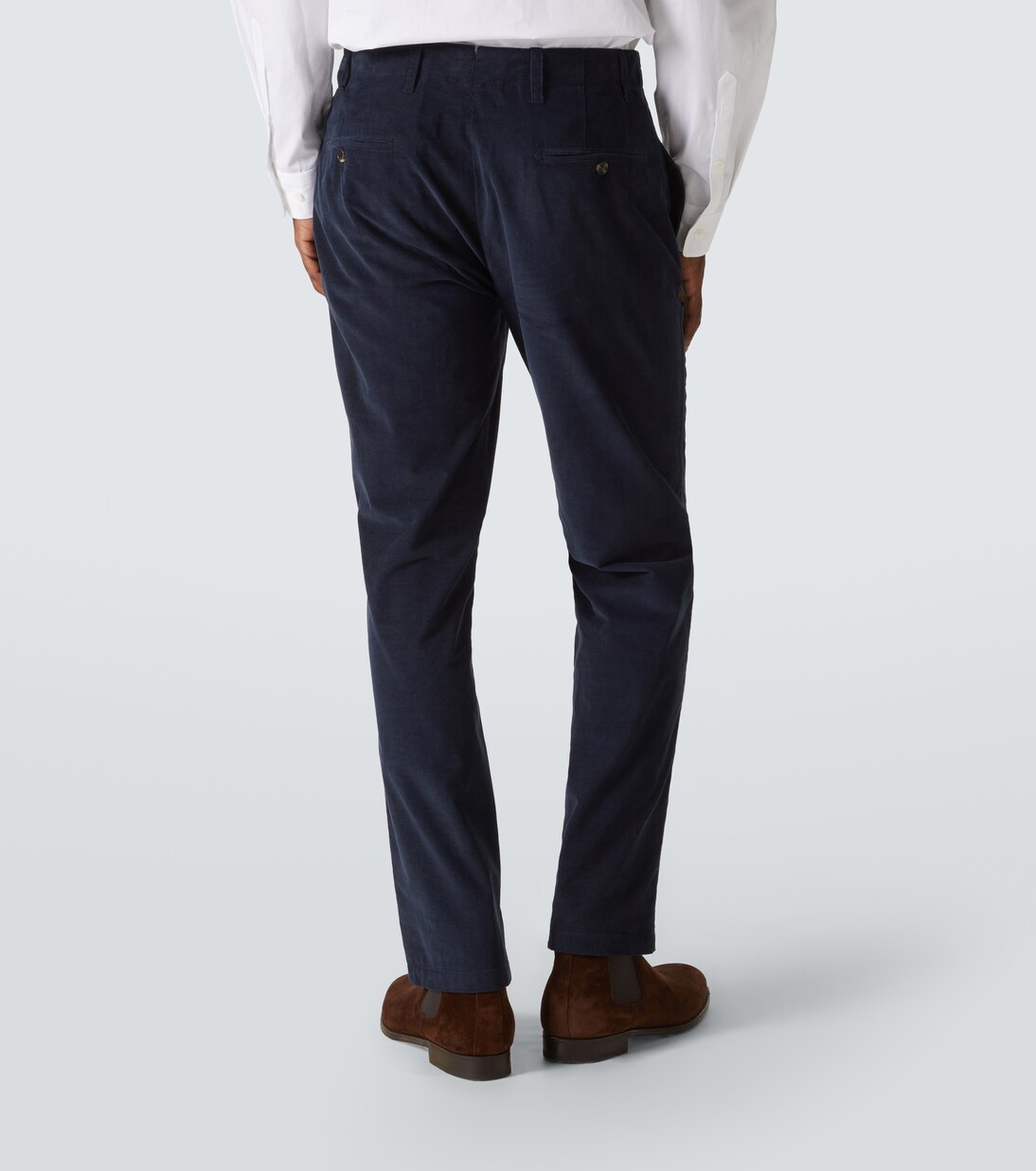 Pantalones rectos de pana de algodón | Gabriela Hearst