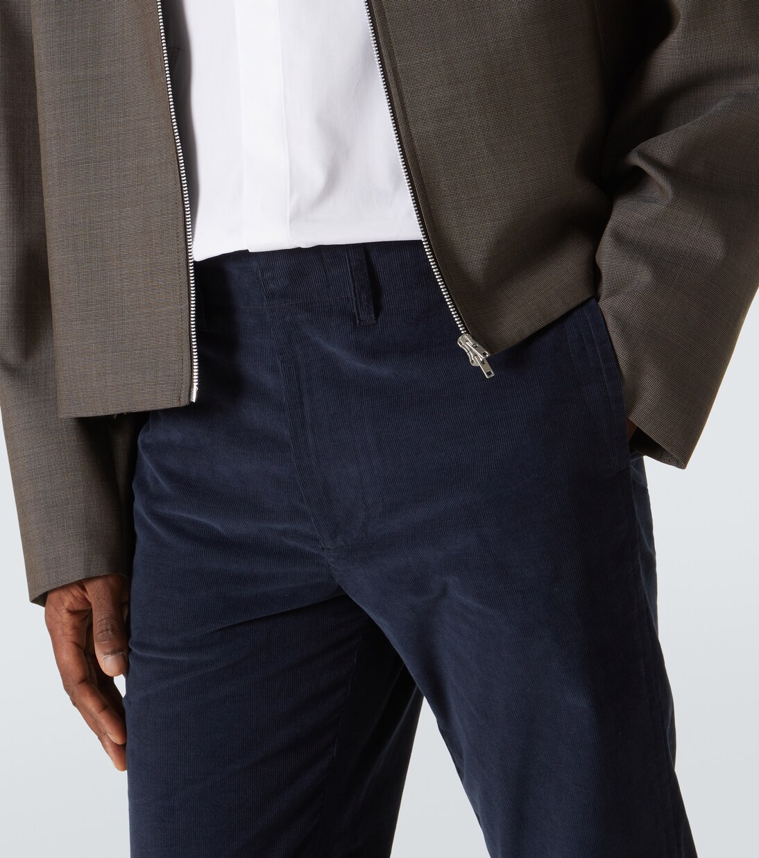 Pantalones rectos de pana de algodón | Gabriela Hearst