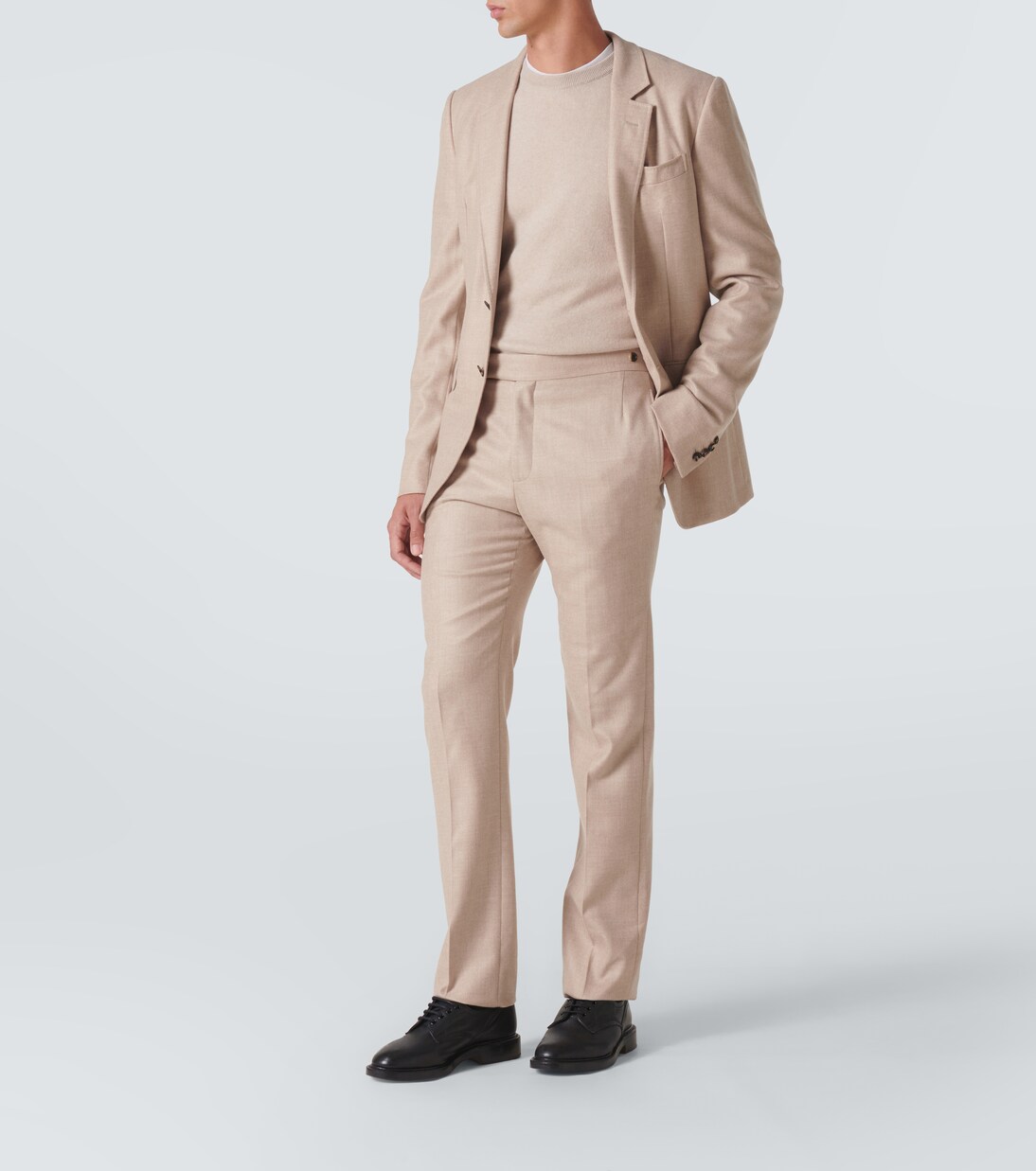 Irving wool and cashmere flannel suit jacket | Gabriela Hearst