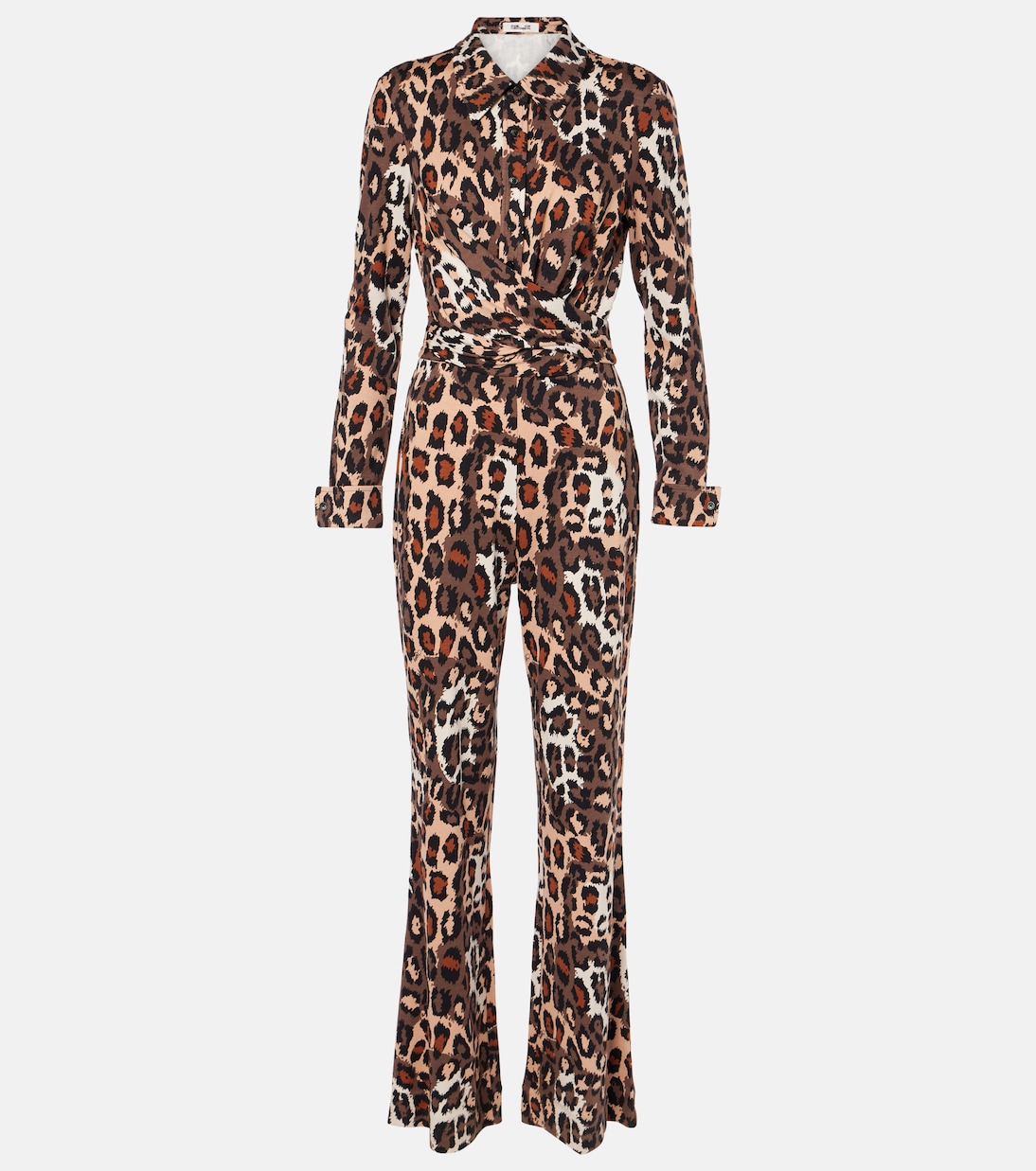 Michele leopard-print jumpsuit | Diane von Furstenberg
