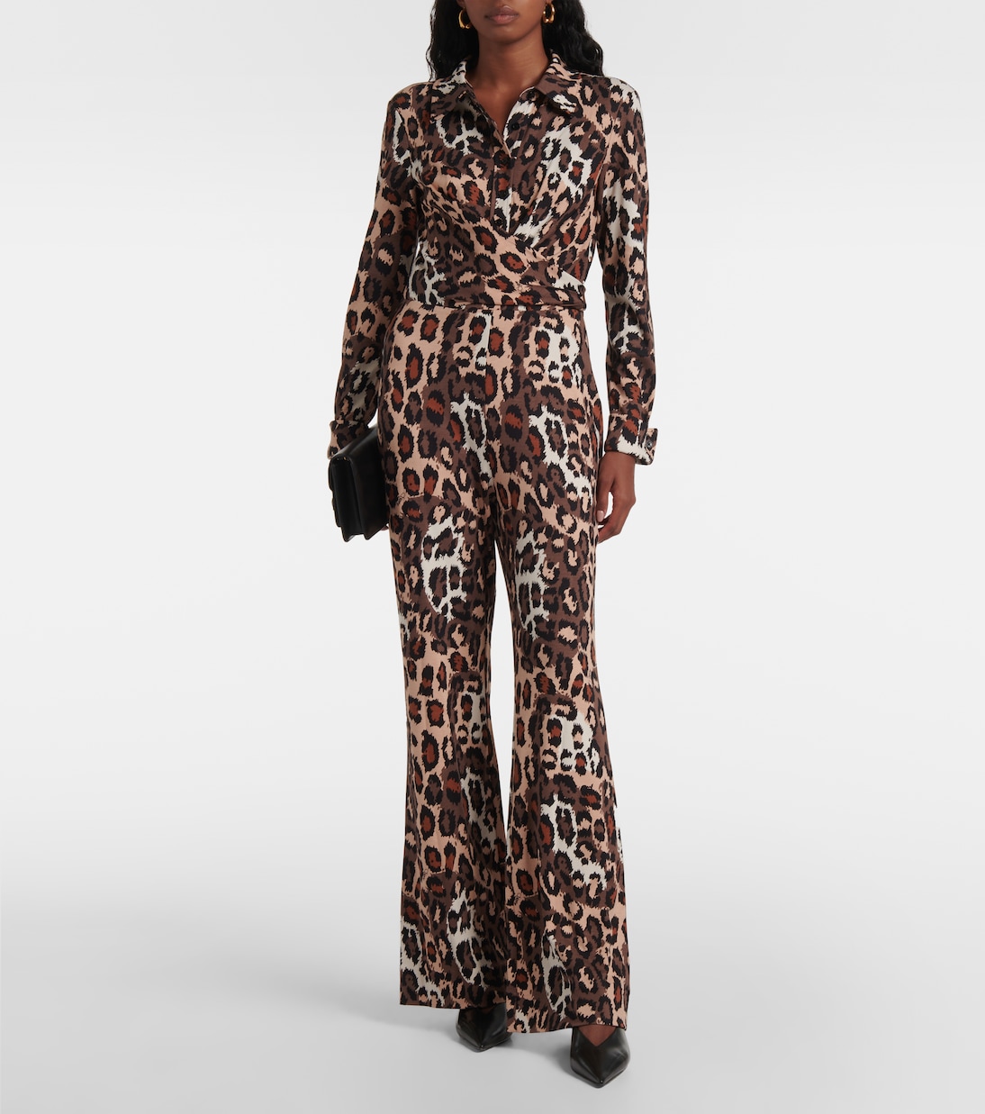 Michele leopard-print jumpsuit | Diane von Furstenberg