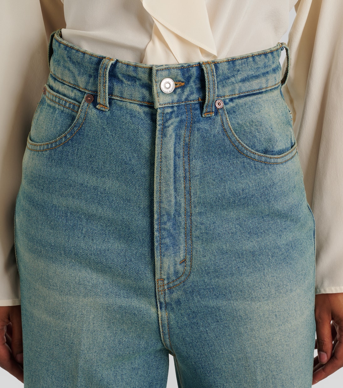 High-rise flared jeans | Victoria Beckham