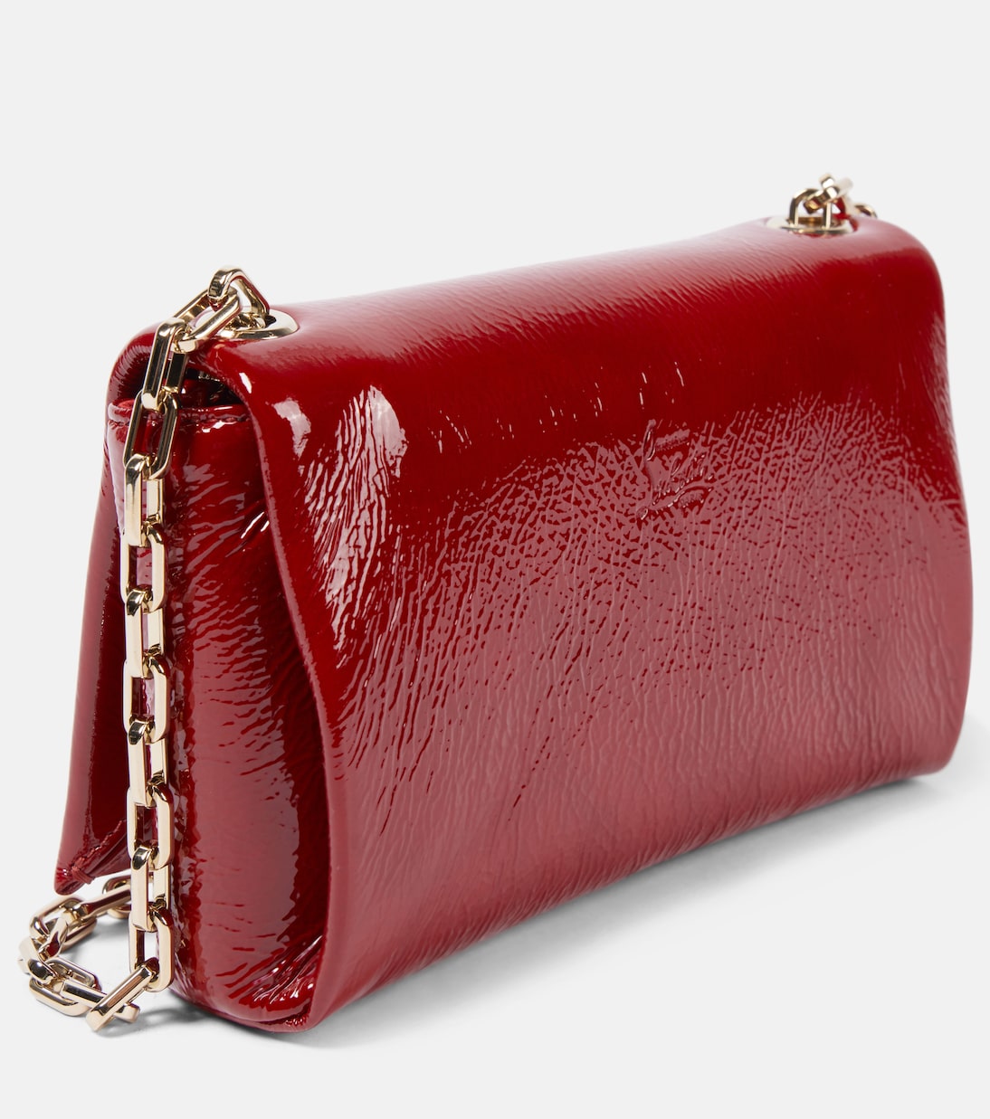 Loubi54 patent leather clutch | Christian Louboutin