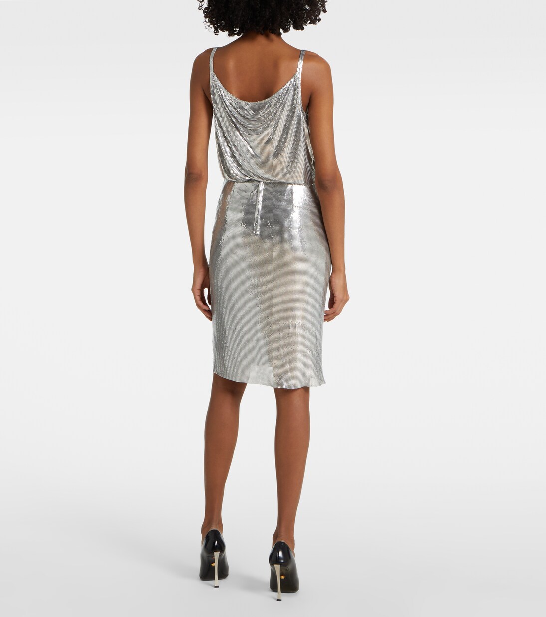 Chainmail pencil skirt | Versace