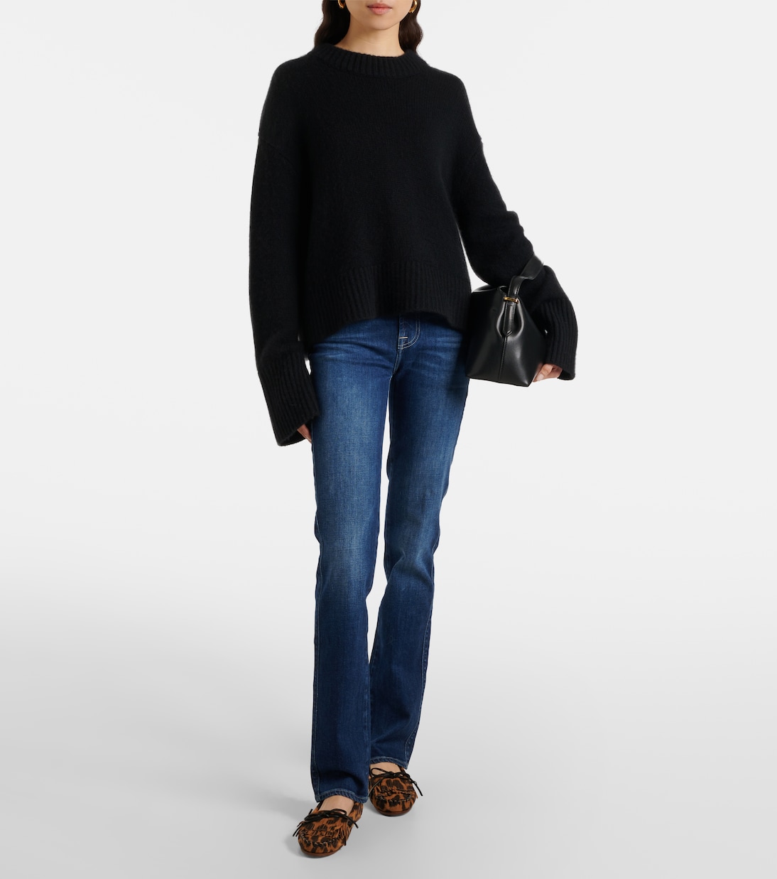 Bedruckte Loafers Indie aus Veloursleder | Paris Texas