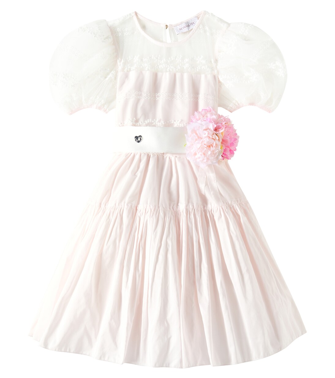 Amore taffeta dress | Monnalisa