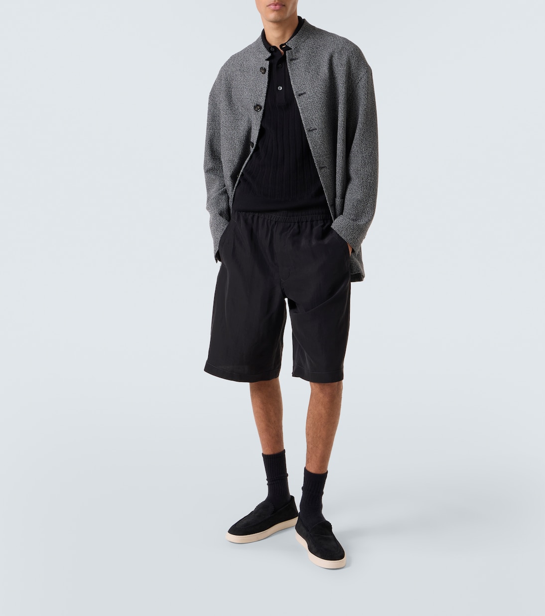 Canvas Bermuda shorts  | Giorgio Armani