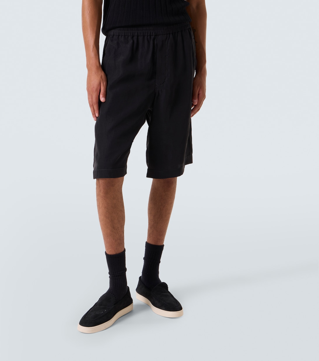 Canvas Bermuda shorts  | Giorgio Armani
