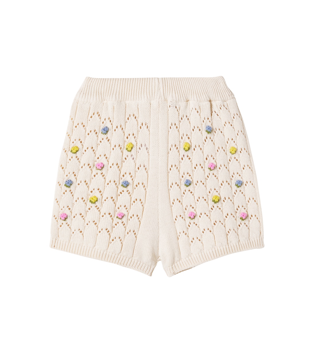 Canea embroidered cotton shorts | The New Society