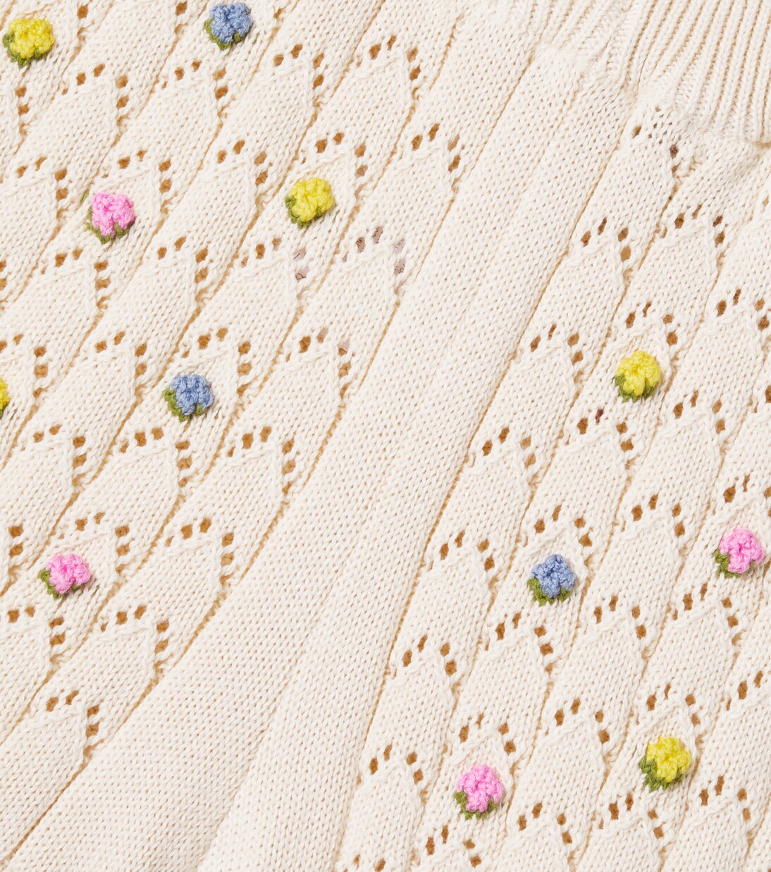 Canea embroidered cotton shorts | The New Society