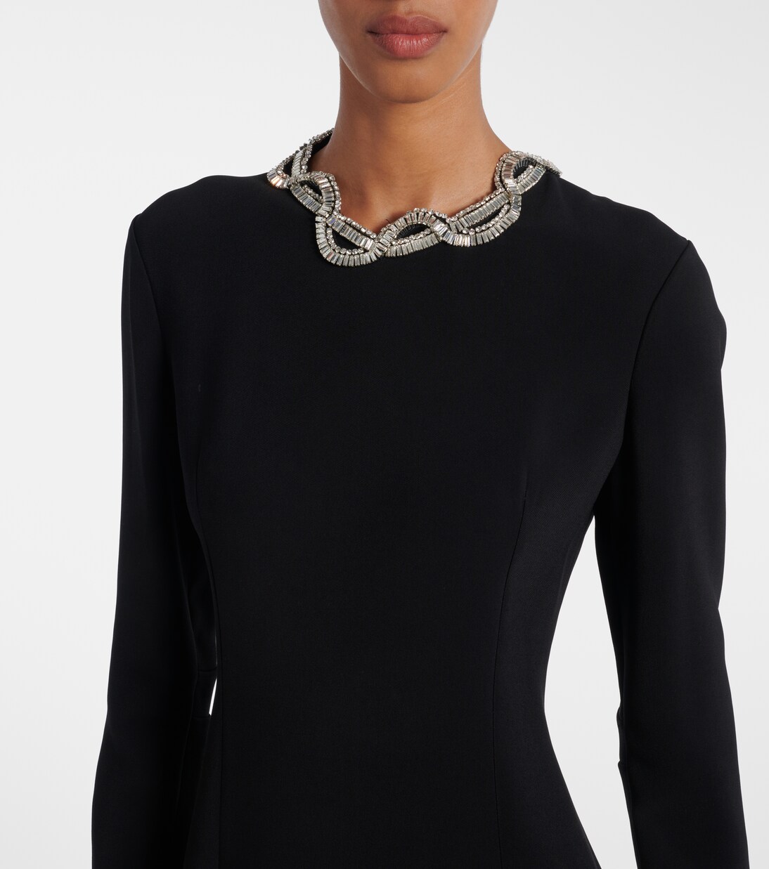 Mitsuko embellished cady maxi dress | The Row