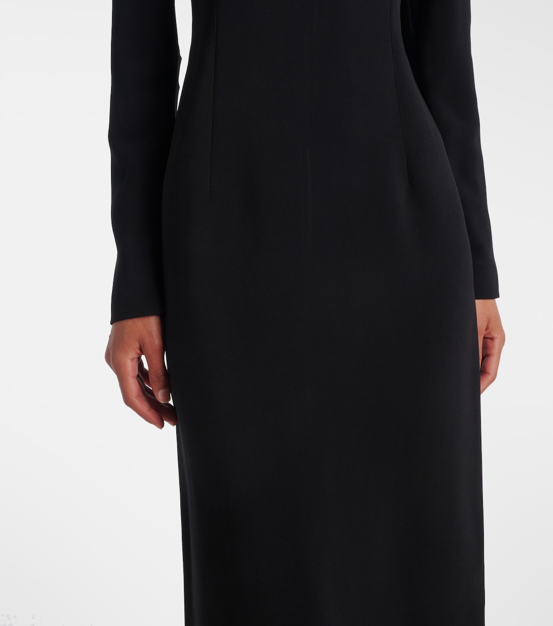 Mitsuko embellished cady maxi dress | The Row