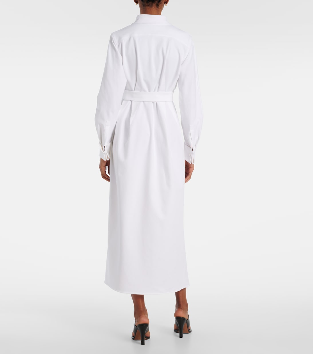 Robe chemise Arezzo en coton mélangé | Max Mara