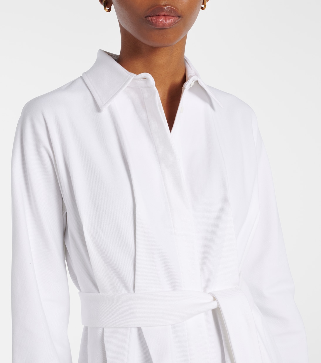 Robe chemise Arezzo en coton mélangé | Max Mara