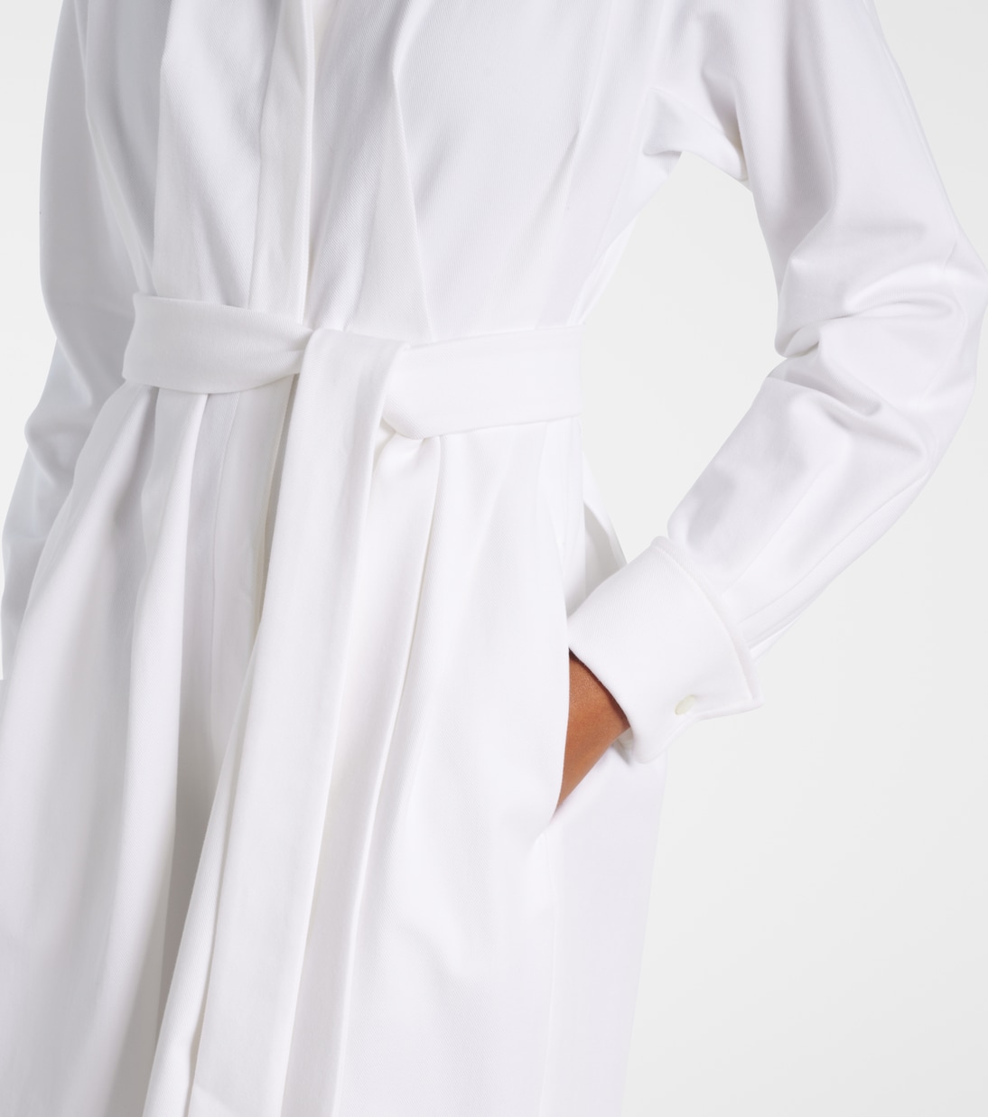 Robe chemise Arezzo en coton mélangé | Max Mara
