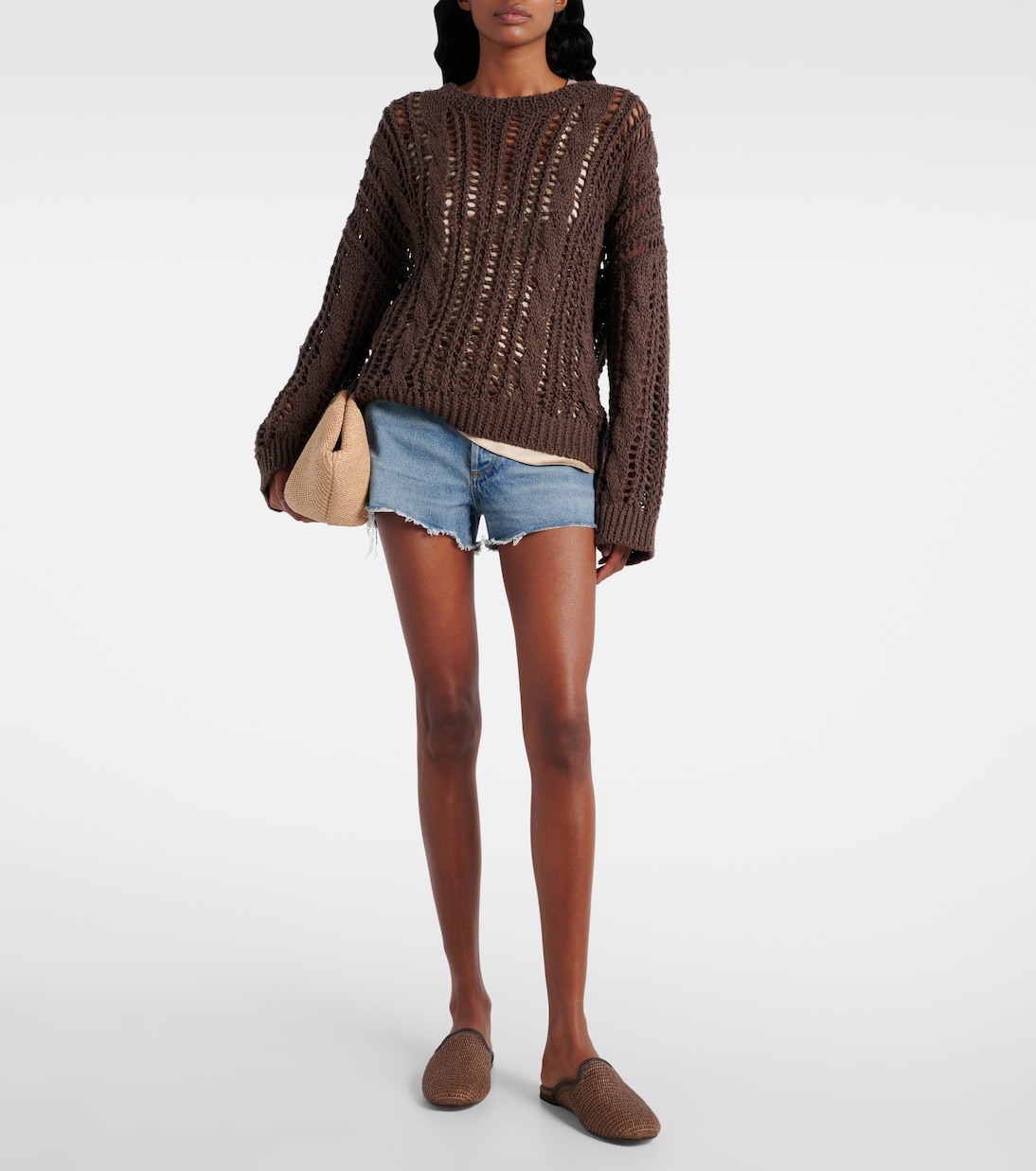 Parker denim shorts | Agolde