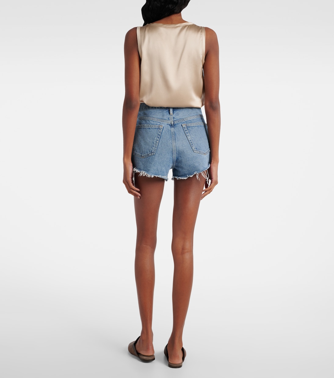 Parker denim shorts | Agolde