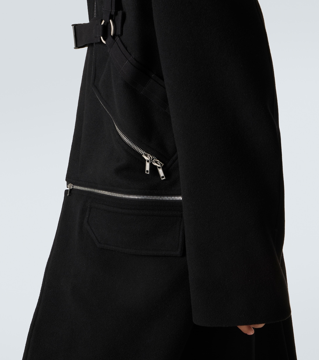 Virgin wool coat | Rick Owens