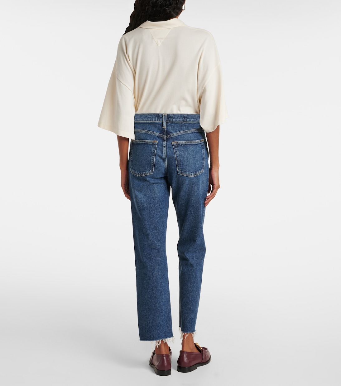 Mid-Rise Straight Jeans Valen | Agolde