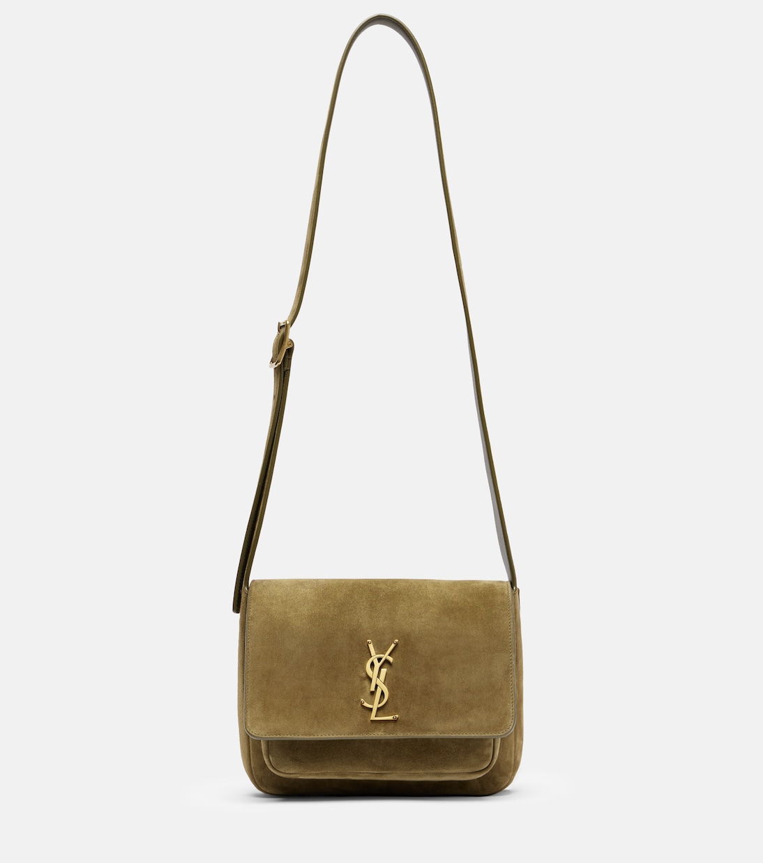 Schultertasche Niki Cassandre aus Veloursleder | Saint Laurent