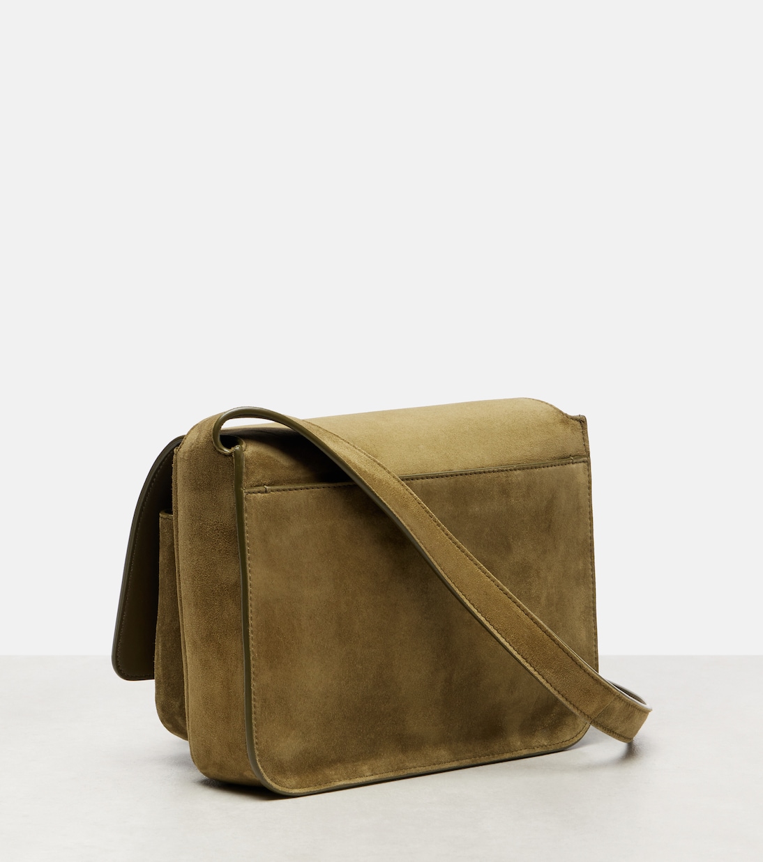 Schultertasche Niki Cassandre aus Veloursleder | Saint Laurent