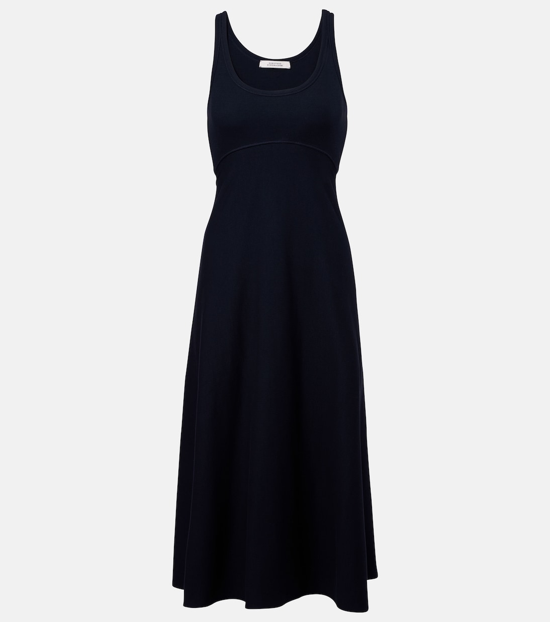 Midikleid Rib Romance aus einem Baumwollgemisch | Dorothee Schumacher