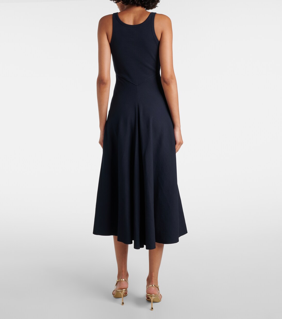 Midikleid Rib Romance aus einem Baumwollgemisch | Dorothee Schumacher