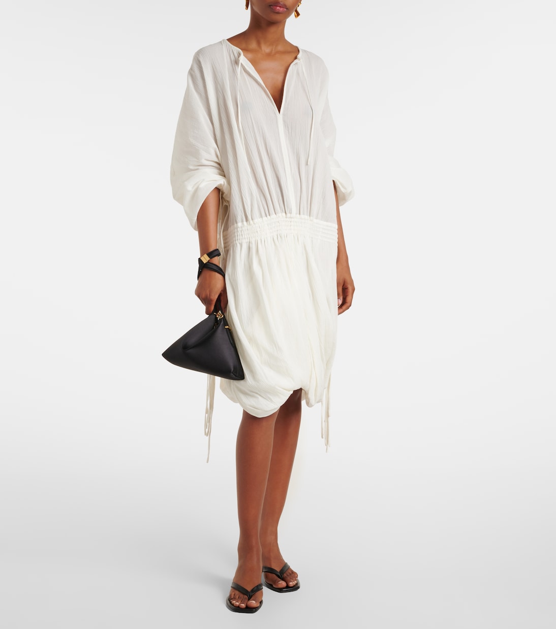 Minikleid aus Baumwolle | Toteme