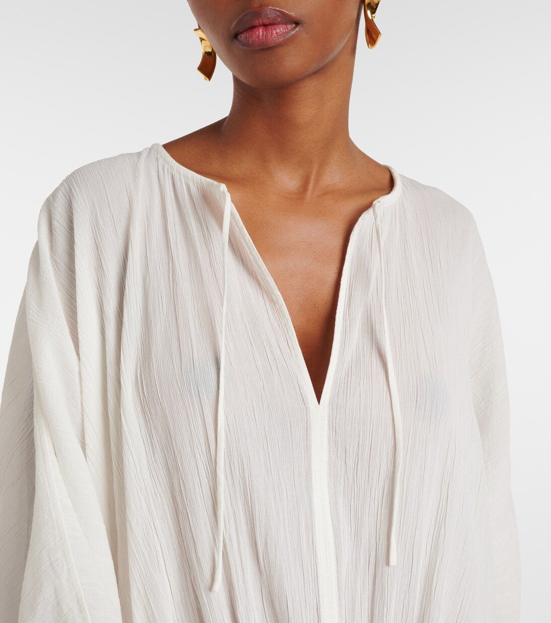 Minikleid aus Baumwolle | Toteme