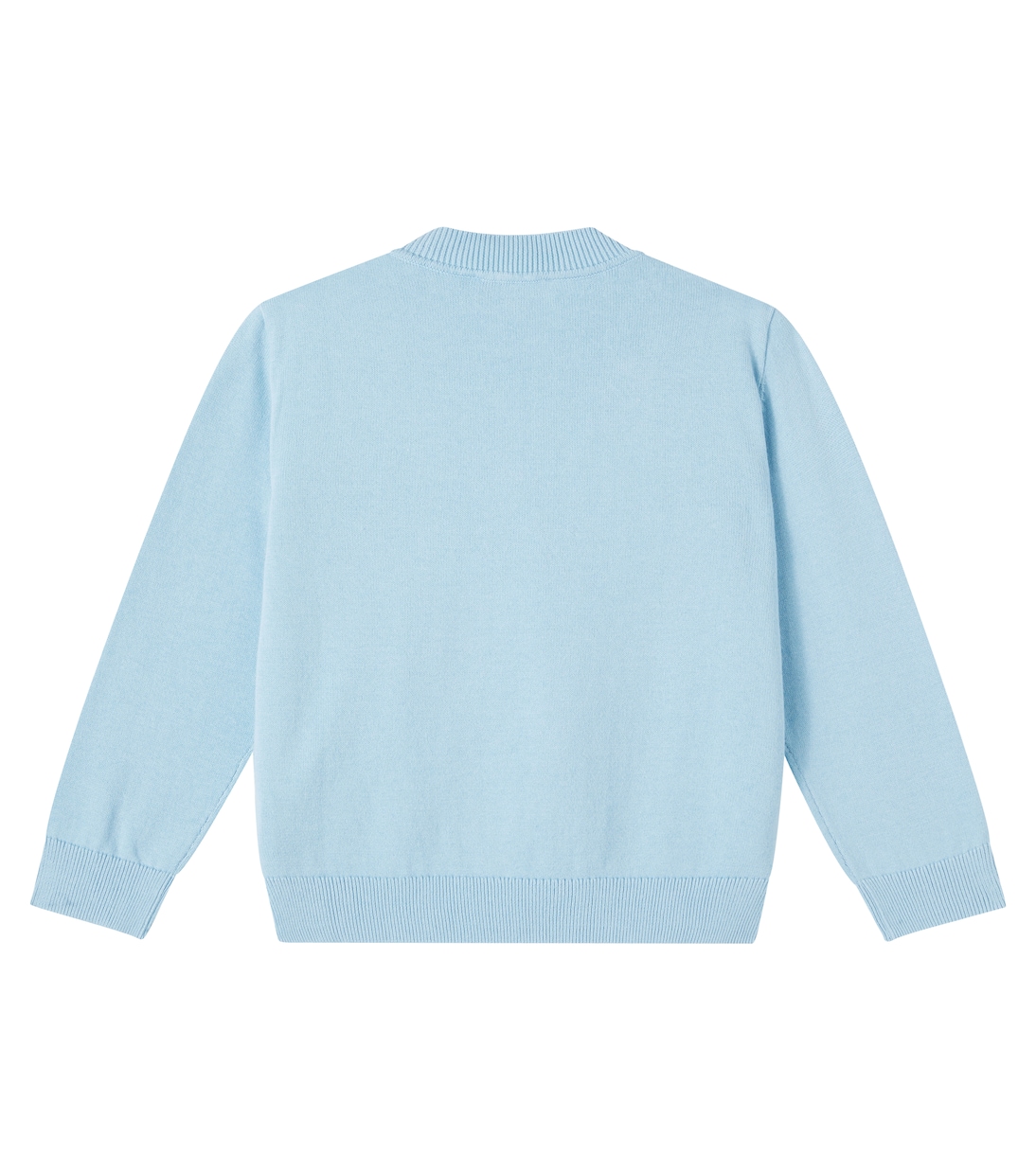 Embroidered cotton jersey sweater | Stella McCartney Kids